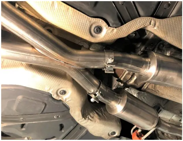 CORSA 2021-23 Dodge Durang - crossover pipe assembly