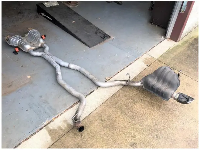 CORSA 2021-23 Dodge Durang - factory exhaust