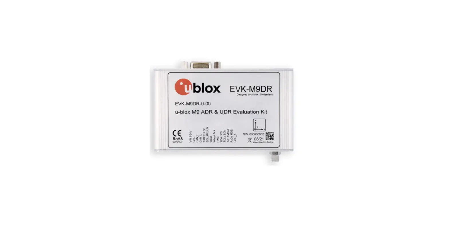 U-blox Evk-m9dr Evaluation Kit User Guide