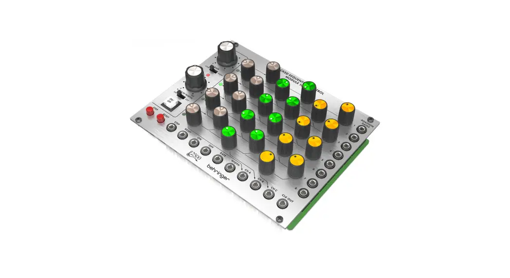 Behringer 1027 Clocked Sequential Control User Guide