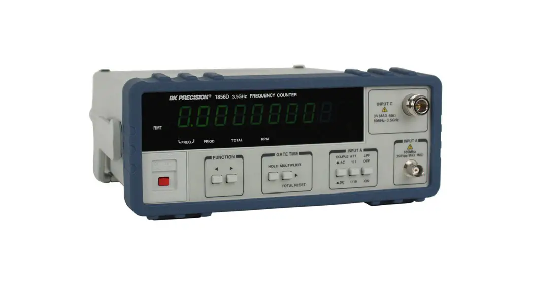 Bk Precision 1856d 3.7ghz Frequency Digital Totalizer Counter Instruction Manual
