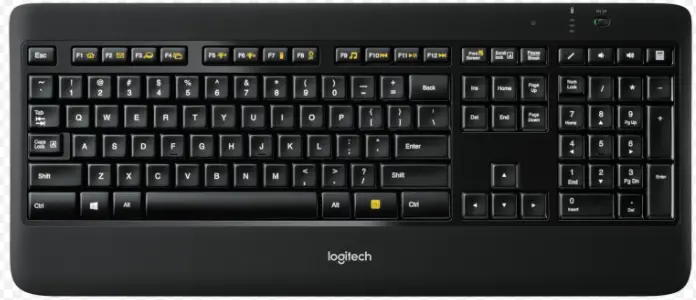 logitech K800 Wireless Illuminated Keyboard