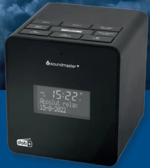 soundmaster 2023 24 Speaker Box Clock Radio Turntable - Clock radios1