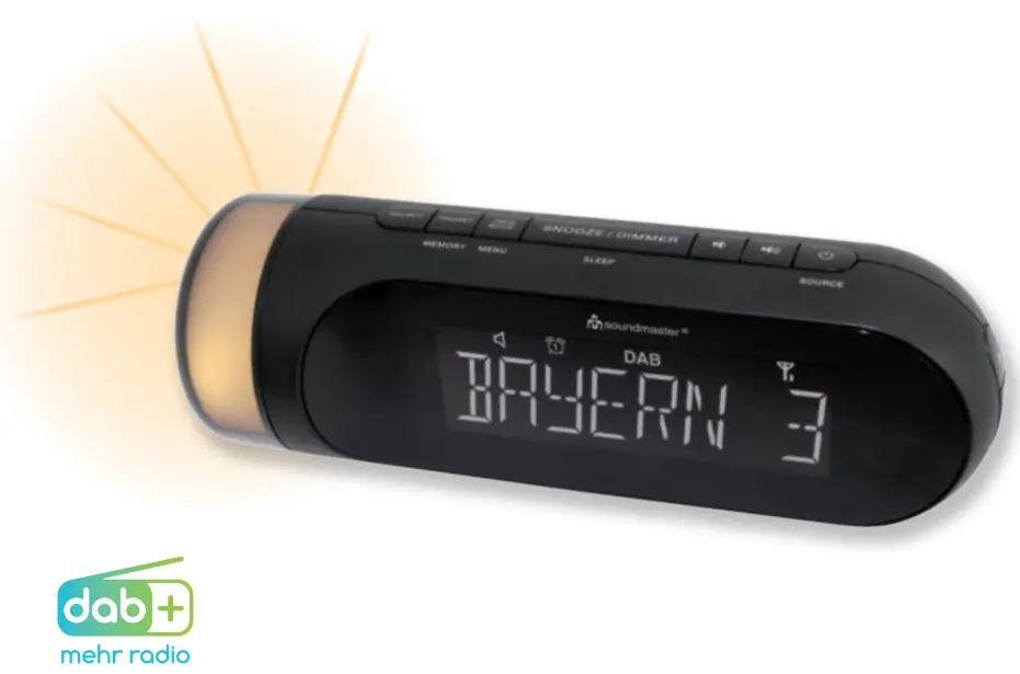 soundmaster 2023 24 Speaker Box Clock Radio Turntable - UR6600SW