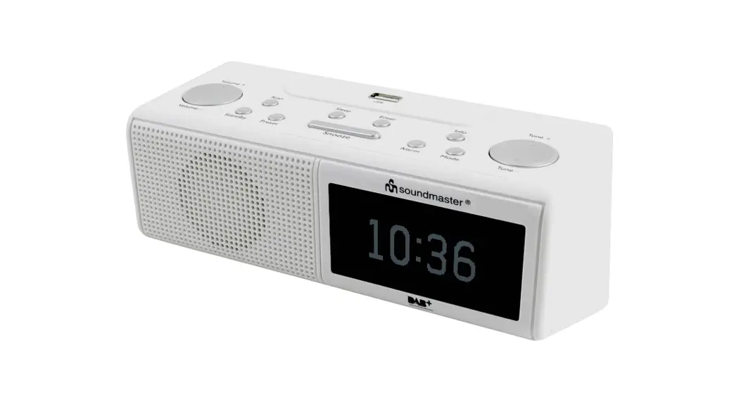 Soundmaster 2023/24 Speaker Box Clock Radio Turntable User Manual