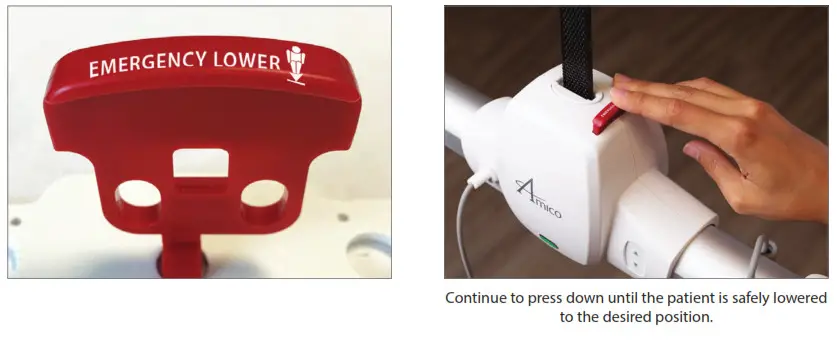 Amico GoLift Portable 450 Ceiling Hoist - fig 22