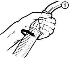 waterpik B000GLKBFC Flexible Shower Head- Tighten the flexible