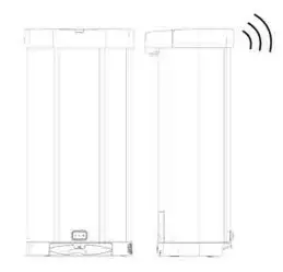 eye vac Vacuum Cleaner Trashcan - Opening the Lid Top 1