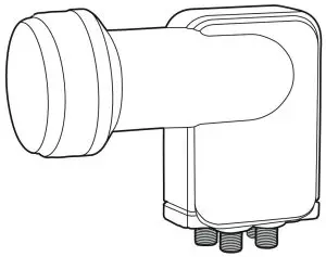 hama 00121697 Quad Switch LNB-- Switch LNB