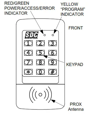 SDC EntryCheck 920P- first time use