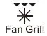 ARTUSI CAO900X1 Electric Built-In Oven Instruction Manual - Fan Grill icon