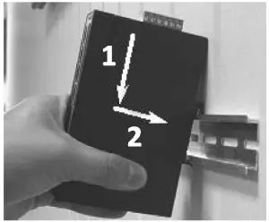 FIG 11 Install Industrial Equipment in DIN Rail mount