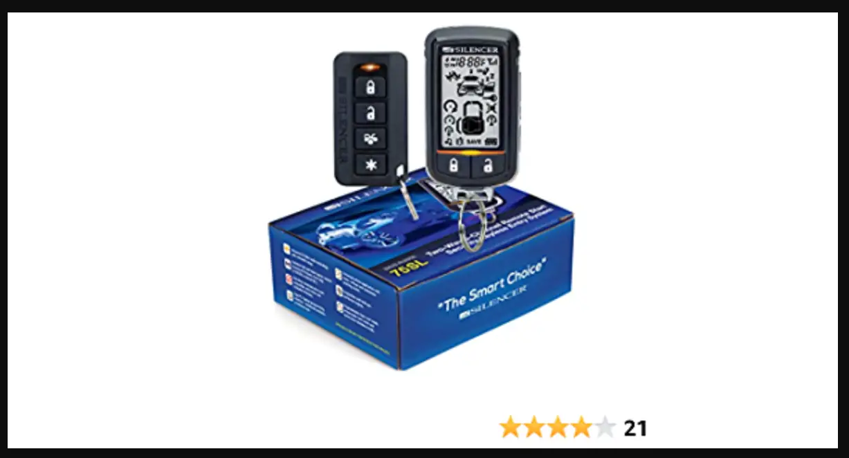 Silencer 56sl Two Way 3 Channel Extended Range Remote Start Keyless Entry System User Manual