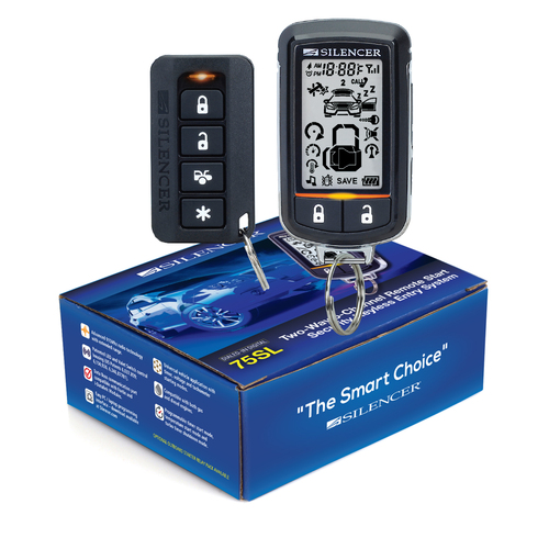 SILENCER 56SL Two Way 3 Channel Extended Range Remote Start Keyless Entry System