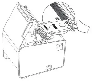 RONGTA RP325 80mm Thermal Receipt Printer - Cleaning the Printer