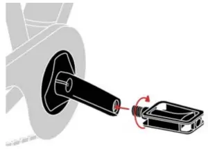 Fitting the pedals