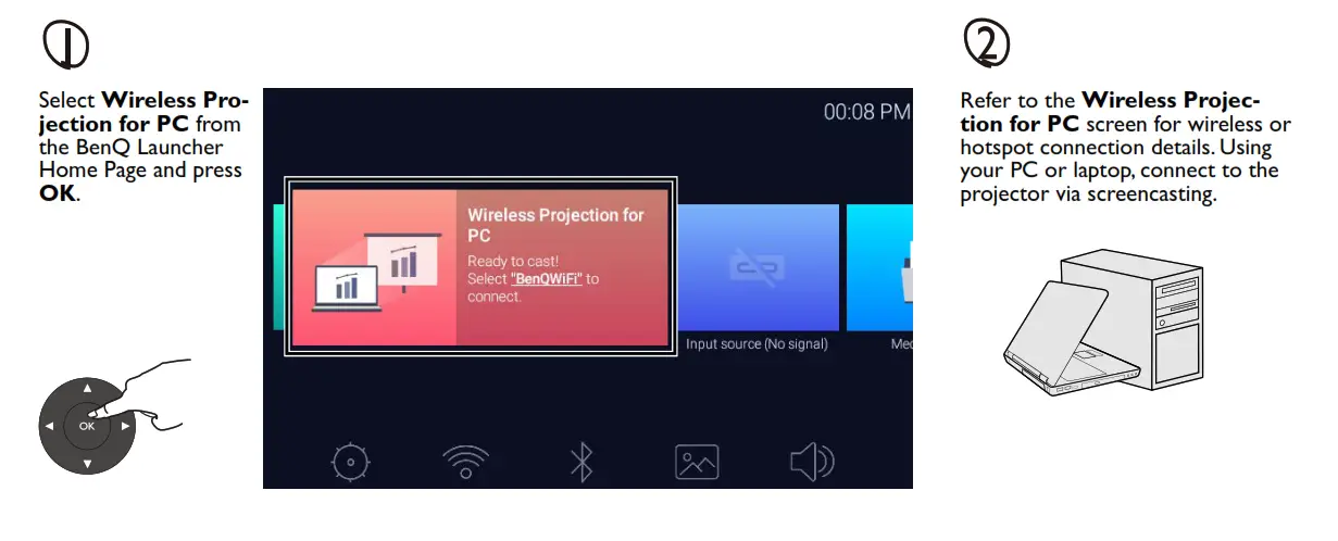 Wireless Projection - PC