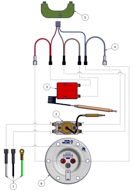 SPARE PARTS-ELECTRICAL DIAGRAM Continued