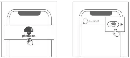 MARK DOMAIN P3100D Label Maker Machine- Printer