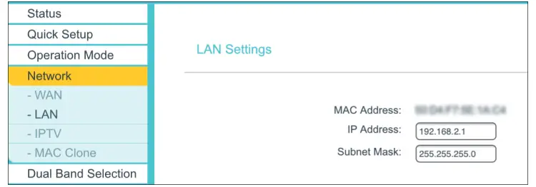 WIRELESS CONNECTION VIA WLAN