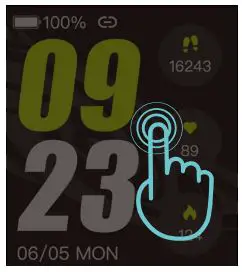 Shenzhen Xiaoju Intelligent Technology N23 Smart Watch User Manual - Replace the dial