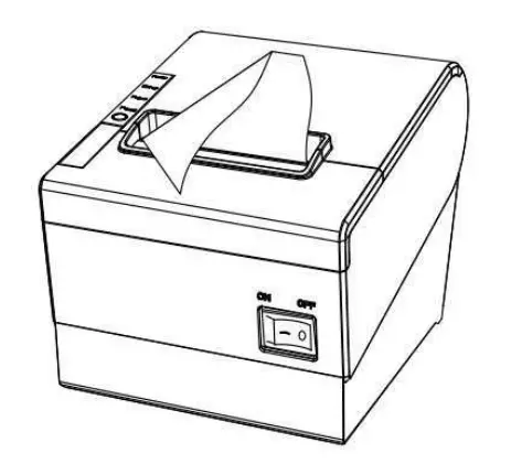 Xiamen Apt Electronic Tech CB821 Thermal Printer - Printer cover 2