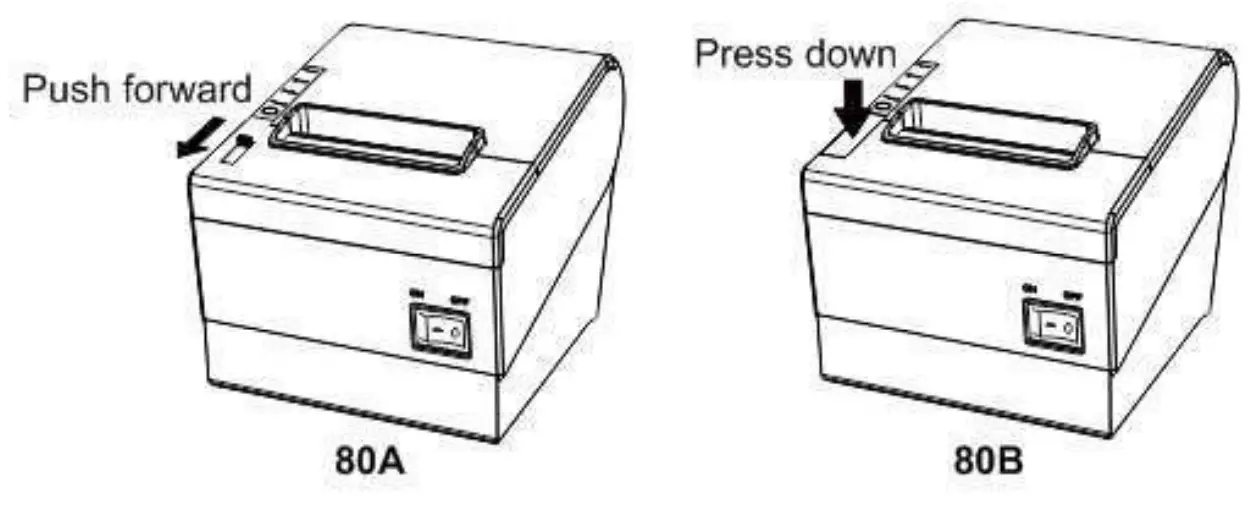 Xiamen Apt Electronic Tech CB821 Thermal Printer - Printer cover