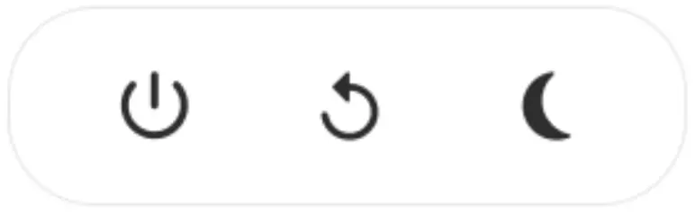 LOVCUBE W8 WiFi Digital Photo Frame - button