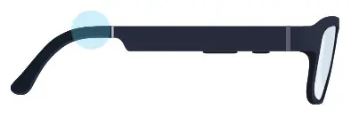 amazon Z4NEU3 Echo Frames 2nd Gen- MAKING AN ADJUSTMENT