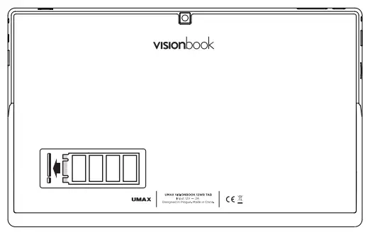 UMAX Visionbook 12Wr-Tab Tablet fig12