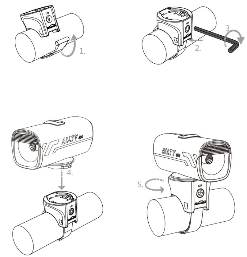 MAGICSHINE Allty 400 Front Light - fig 3