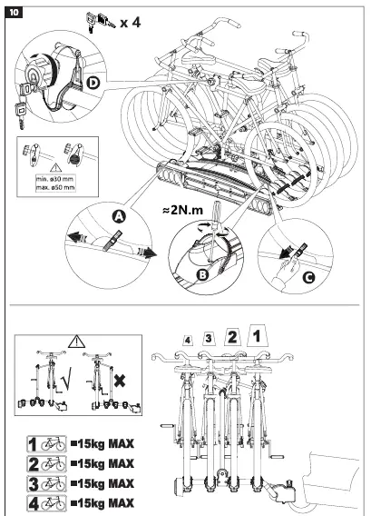 HAMRON 609208 Bike Carrier FIG 11