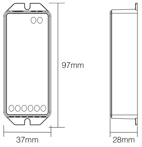 MiBOXER FUT043 Smart LED Control - Data