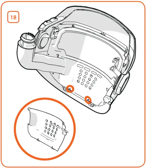 KEMPPI-Gamma-GTH3-PFA/SFA/XFA-Welding-Helmet-Maintenance