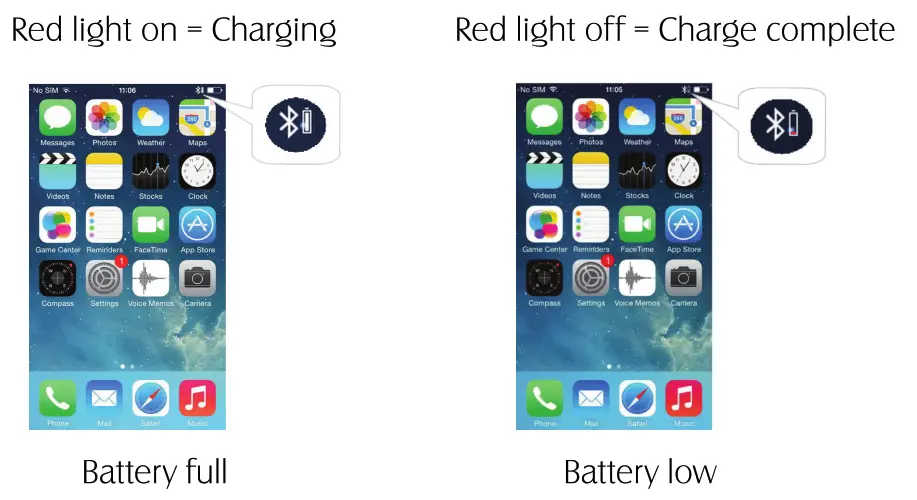 EDIFIER Wireless Stereo Headphones - battery