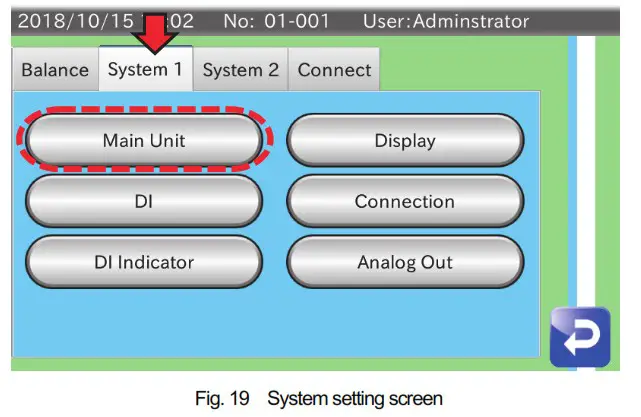 AND AD 4412 CW Weighing Indicator - Conveyer length 2