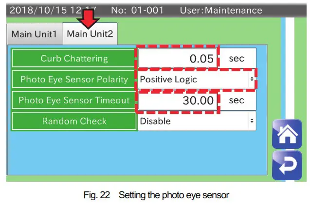 AND AD 4412 CW Weighing Indicator - Photo eye sensor 2
