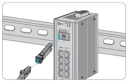 FS IES3110-8TF L2+ Managed Industrial Switch 13