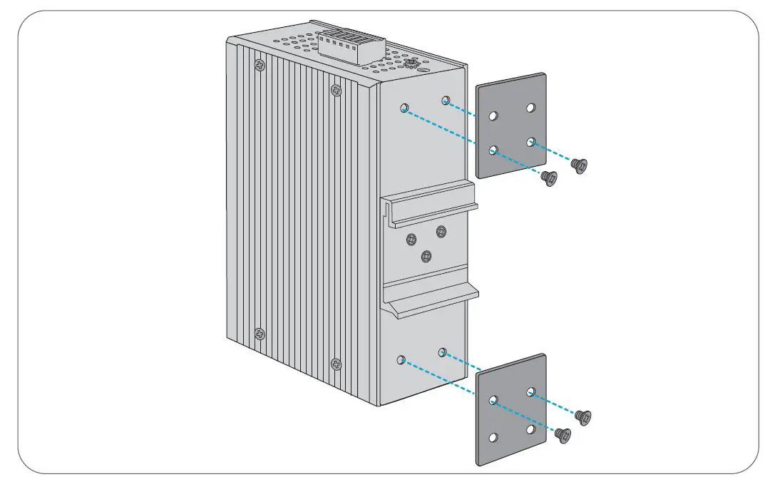 FS IES3110-8TF L2+ Managed Industrial Switch 8