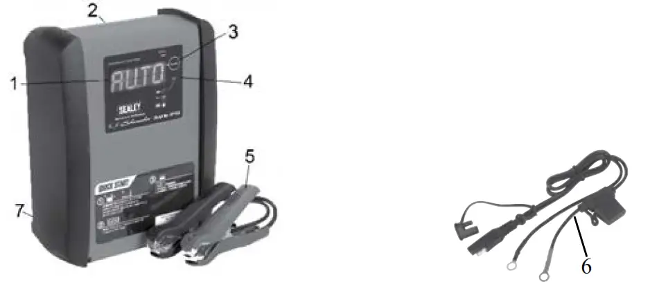 SEALEY SPI10S Automatic Battery Charger - fig