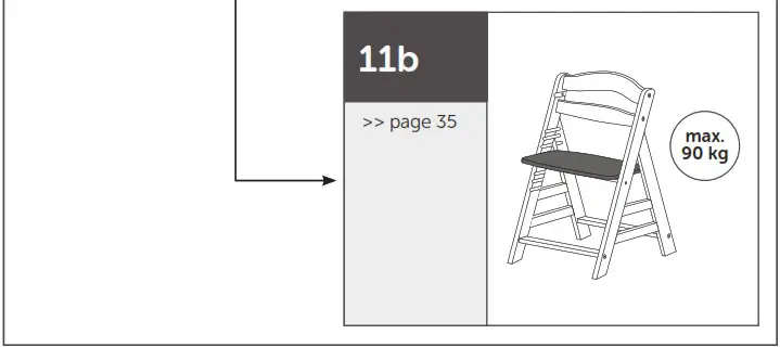 hauck 372414 Alpha Pop Wooden High Chair - Product Overview 22