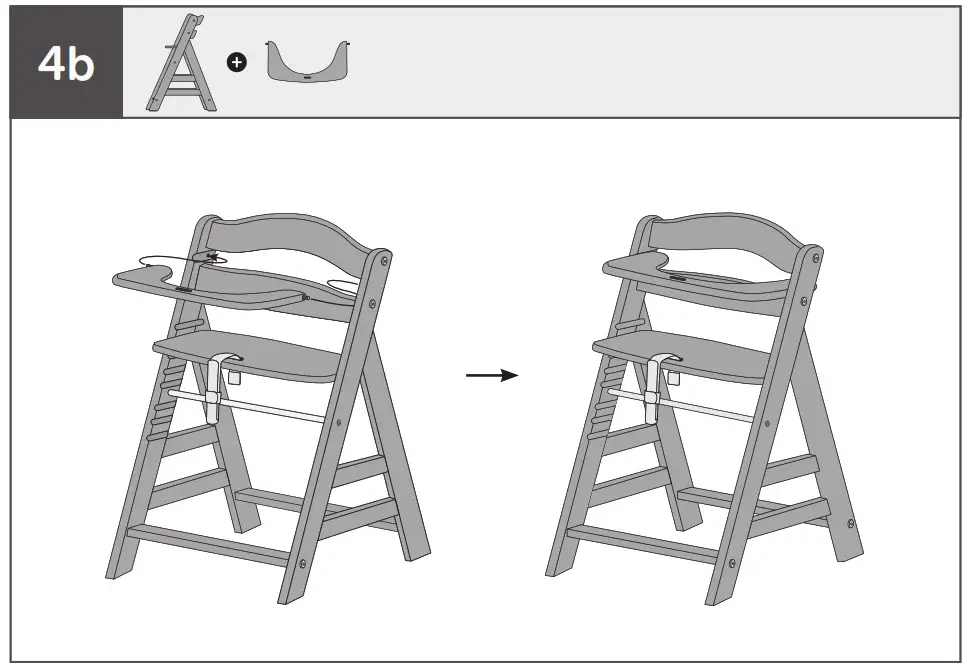 hauck 372414 Alpha Pop Wooden High Chair - Product Overview 24
