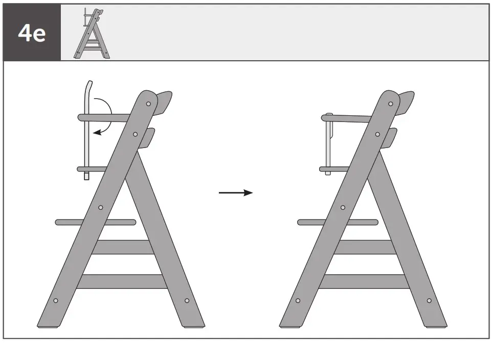 hauck 372414 Alpha Pop Wooden High Chair - Product Overview 27