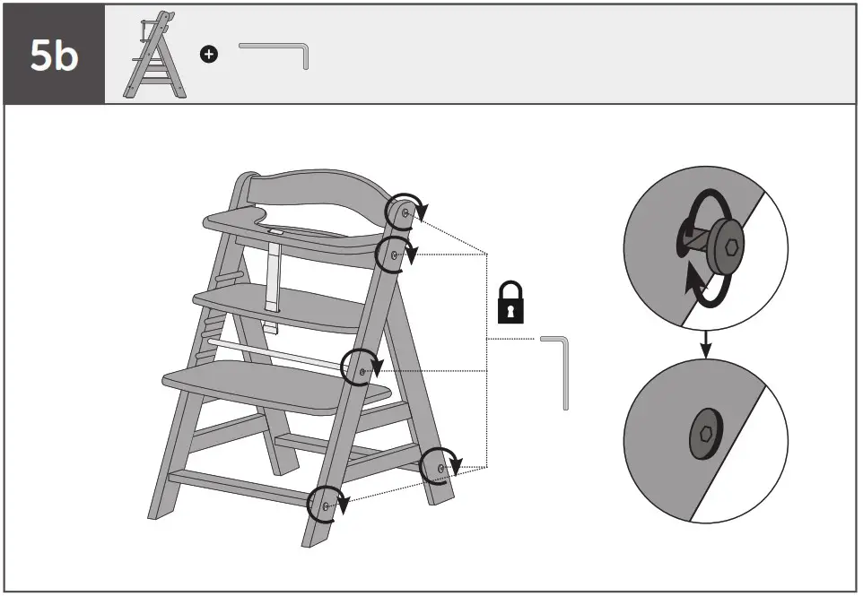 hauck 372414 Alpha Pop Wooden High Chair - Product Overview 31