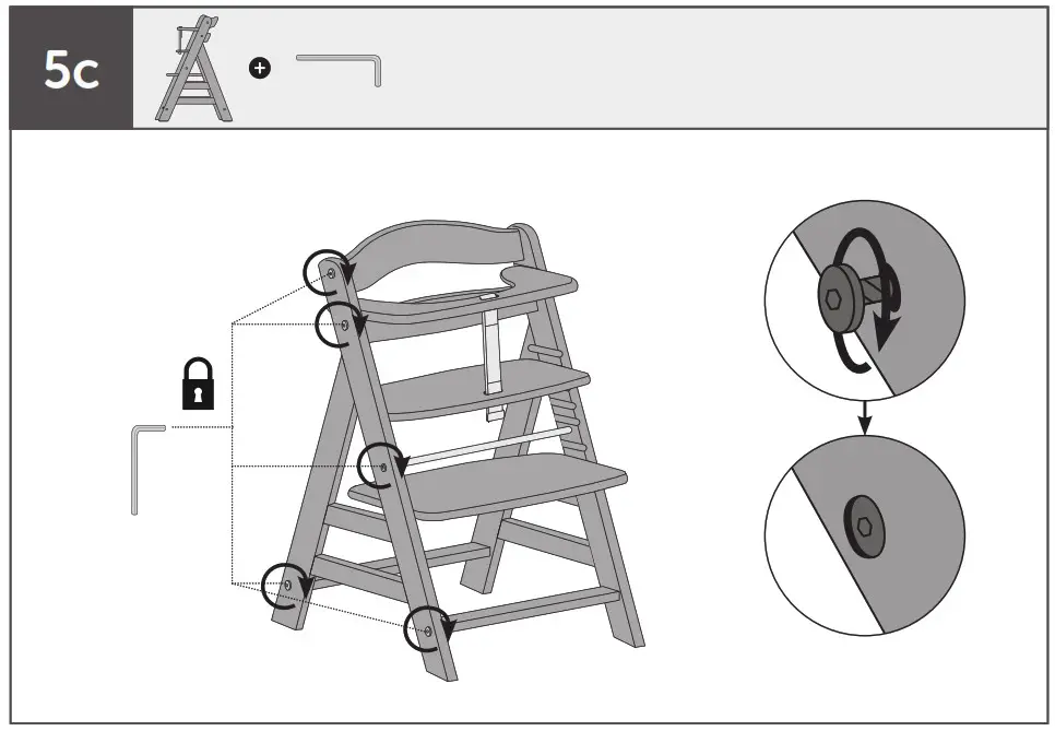 hauck 372414 Alpha Pop Wooden High Chair - Product Overview 32
