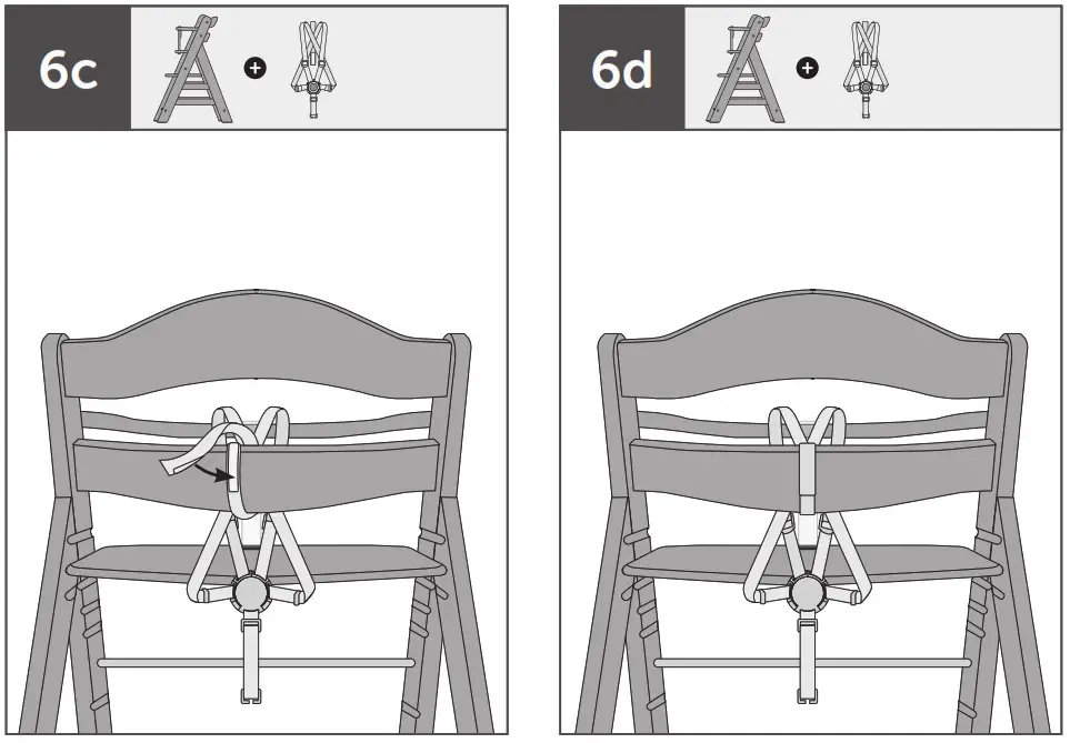hauck 372414 Alpha Pop Wooden High Chair - Product Overview 34