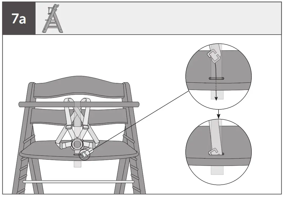 hauck 372414 Alpha Pop Wooden High Chair - Product Overview 35