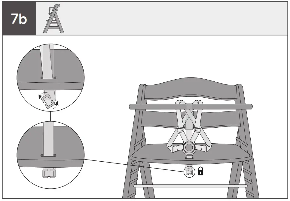 hauck 372414 Alpha Pop Wooden High Chair - Product Overview 36