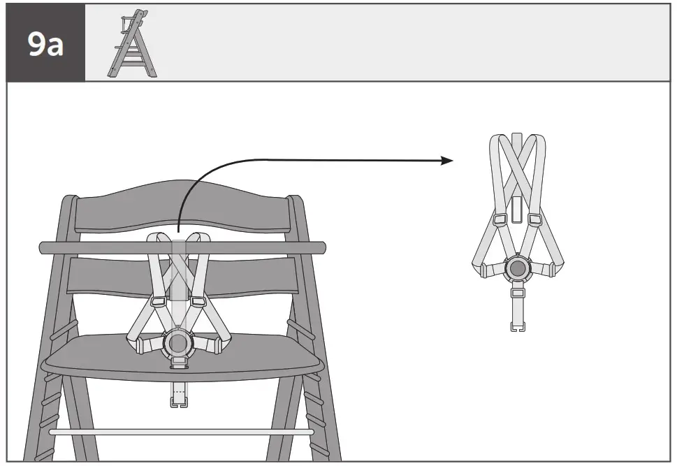 hauck 372414 Alpha Pop Wooden High Chair - Product Overview 43