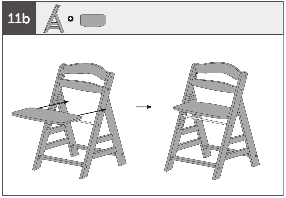 hauck 372414 Alpha Pop Wooden High Chair - Product Overview 52